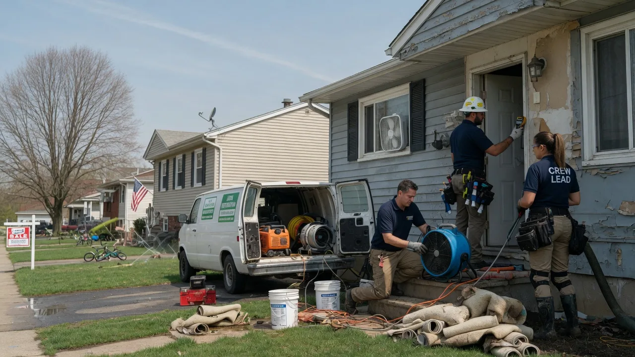 Flood Cleanup in Moshannon, PA near me